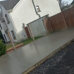 image of concrete driveway